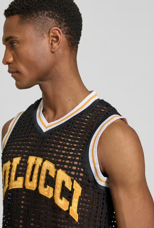 COLUCCI relaxed fit tanktop in semitransparant design - Foto 2
