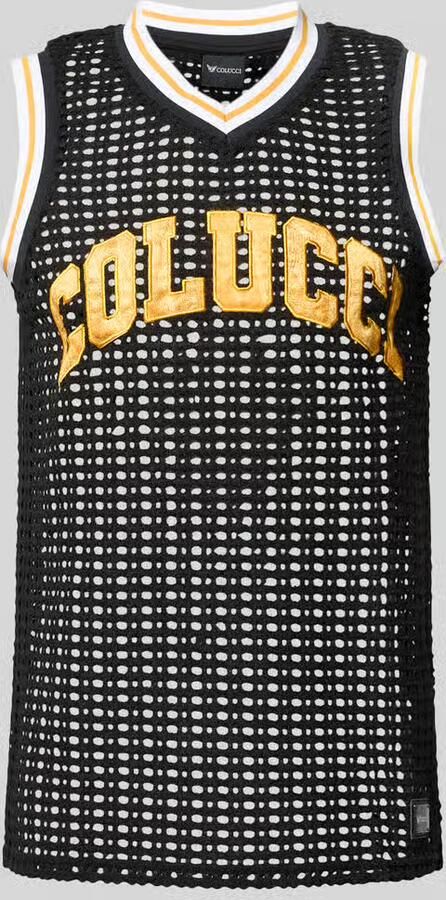 COLUCCI relaxed fit tanktop in semitransparant design - Foto 4