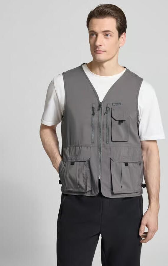 Columbia Bodywarmer met V-hals en klepzakken Model 'SILVER RIDGE' - Foto 3
