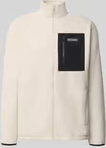 Columbia Fleecejack met borstzak en labelstitching model 'Jasper'