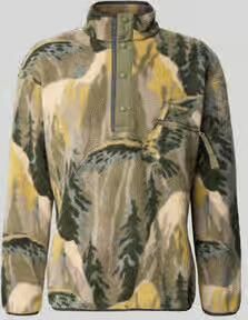 Columbia Fleecepullover met labelpatch model 'HELVETIA'