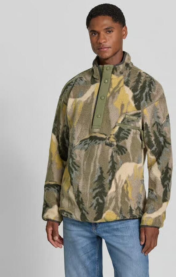 Columbia Fleece Jack Helvetia II Printed Half Snap Fleece - Foto 3