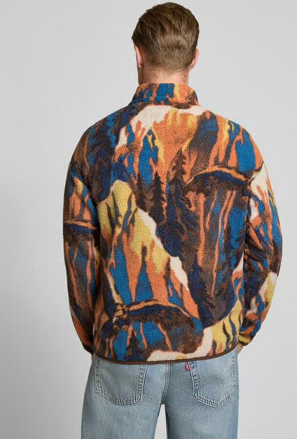 Columbia Fleecepullover met labelpatch model 'HELVETIA' - Foto 2