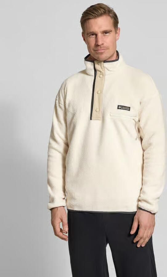 Columbia Fleecepullover met opstaande kraag en knoopsluiting - Foto 4