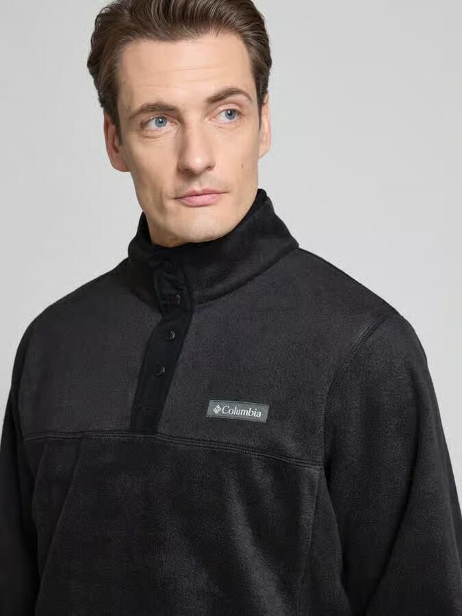 Columbia Fleecepullover met opstaande kraag en labeldetail - Foto 2