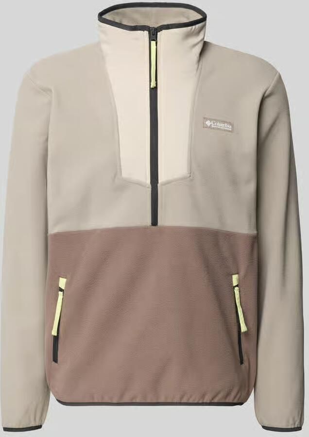 Columbia Fleecepullover met opstaande kraag en ritssluiting