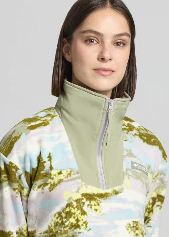 Columbia Fleecepullover met opstaande kraag en ritszakken