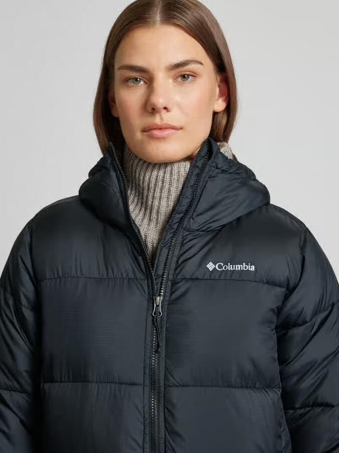 Columbia Gewatteerde lange jas model 'Puffect™ II' met labelprint
