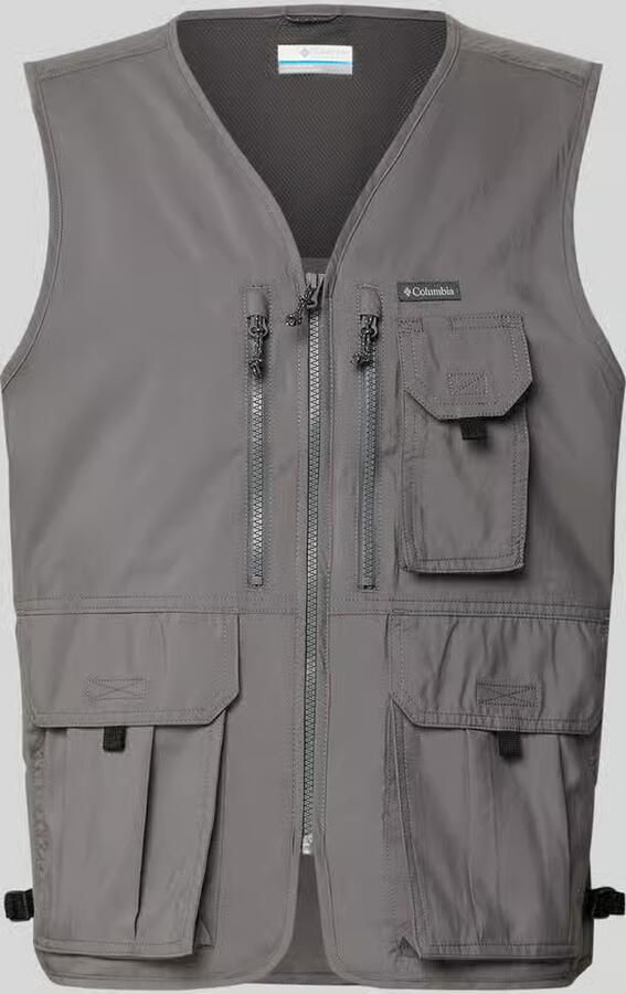 Columbia Gilet met V-hals en klepzakken model 'SILVER RIDGE'