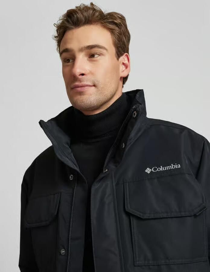 Columbia Parka met labelprint model ''LANDROAMER'