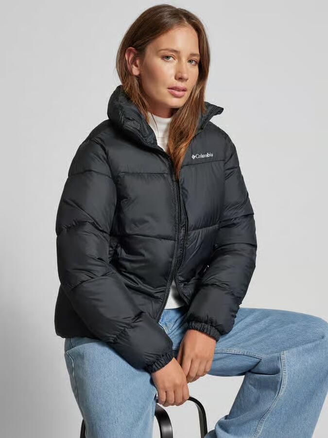 Columbia Gewatteerd jack met opstaande kraag en ritssluiting model 'Puffect™'