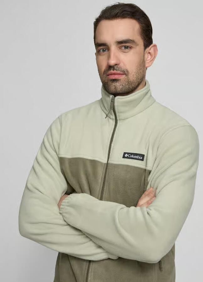 Columbia Regular fit fleecejack met logopatch Model 'Mountain'