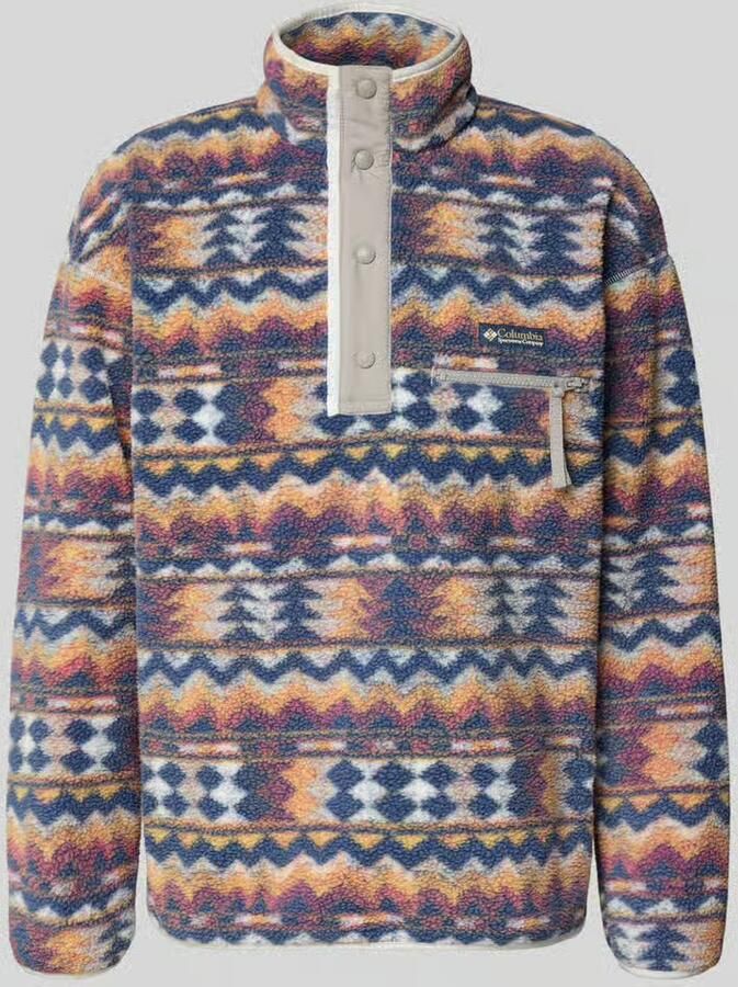 Columbia Regular fit pullover met logopatch