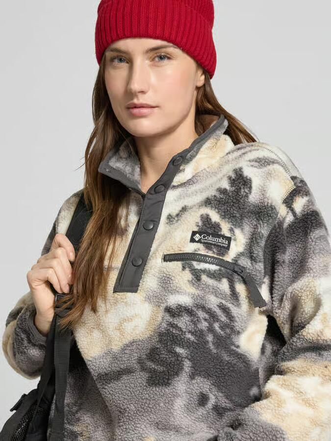 Columbia Regular fit pullover met logopatch model 'Helvetia' - Foto 2