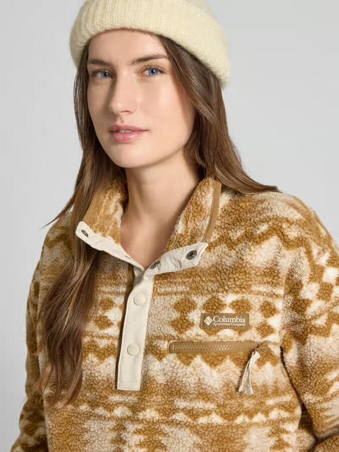 Columbia Regular fit pullover met logopatch model 'Helvetia' - Foto 2