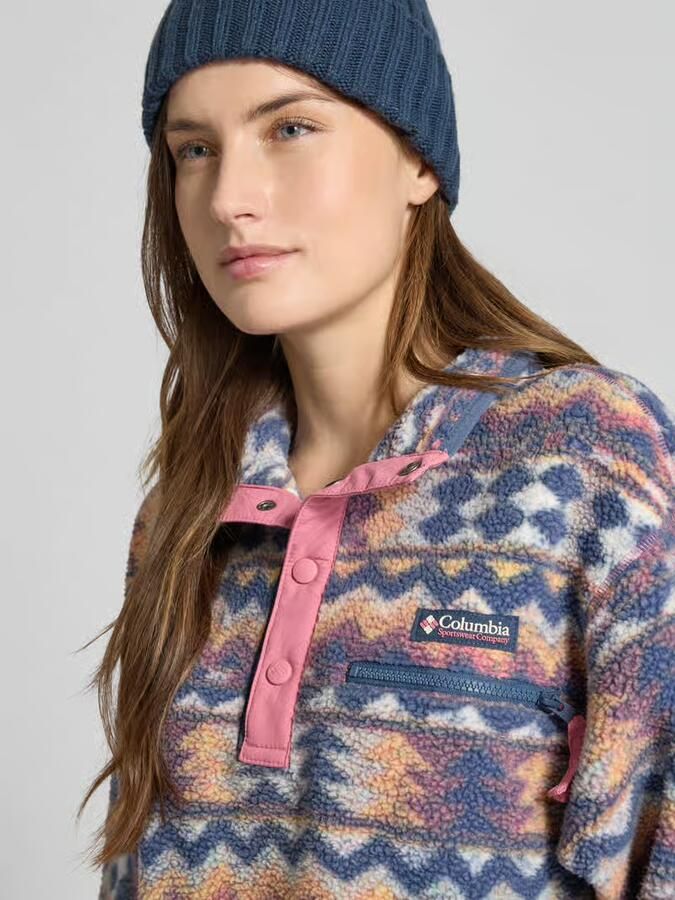 Columbia Regular fit pullover met logopatch model 'Helvetia' - Foto 2