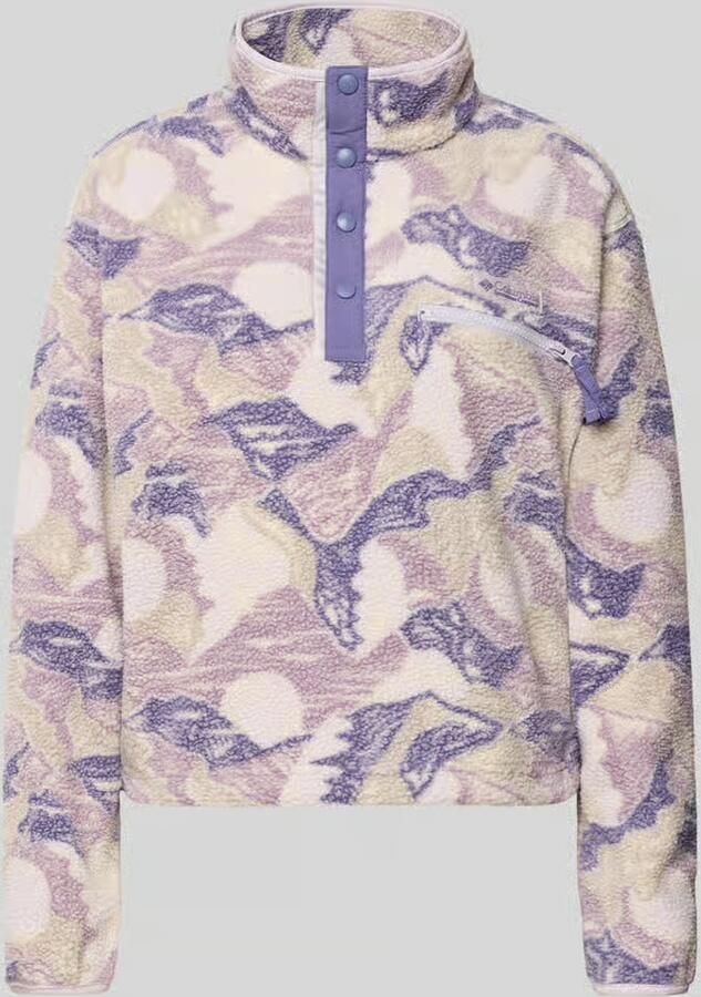 Columbia Regular fit pullover met logopatch model 'Helvetia'