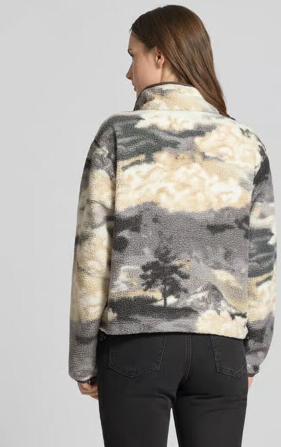 Columbia Fleece Jack HELVETIA II PRINTED CROPPED HALF SNAP FLEECE - Foto 4