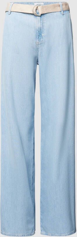 Comma Casual Identity Flared jeans met 5-pocketmodel