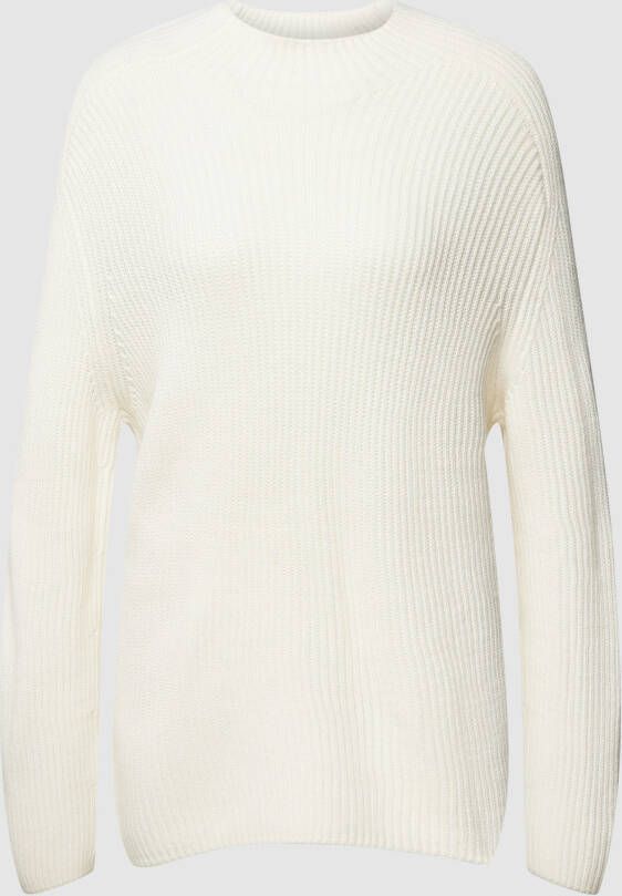 Comma Casual Identity Gebreide pullover in riblook