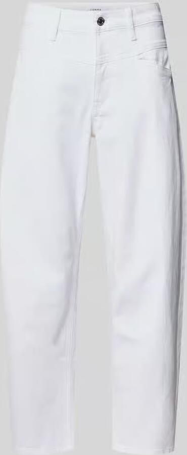 Comma barrel fit jeans met steekzakken - Foto 5