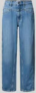Comma barrel fit jeans met steekzakken - Foto 4
