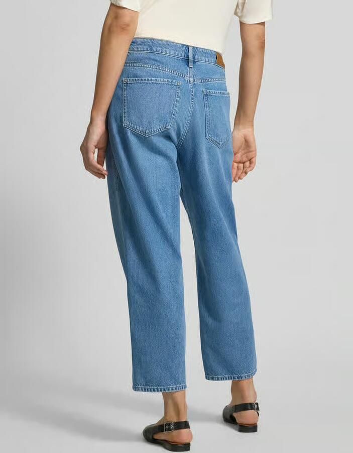 Comma barrel fit jeans met steekzakken - Foto 5