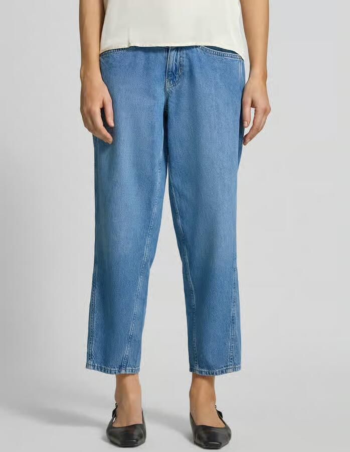 Comma barrel fit jeans met steekzakken - Foto 6