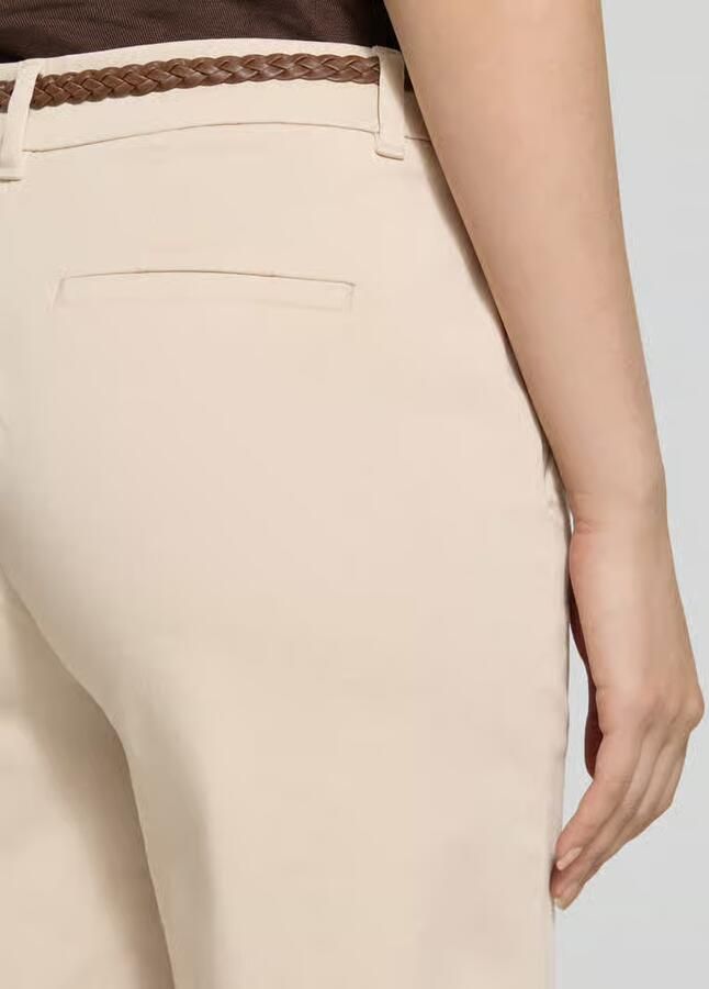 Comma Bermuda s met riem