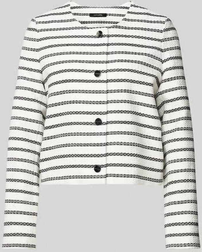 Comma Blazer met doorknoopsluiting - Foto 5