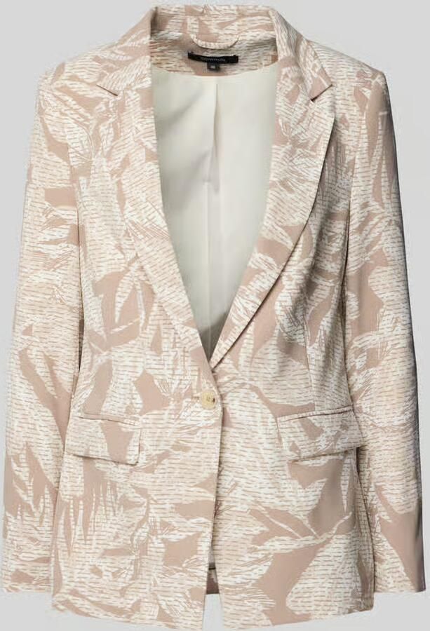 Comma regular blazer lichtbruin - Foto 5