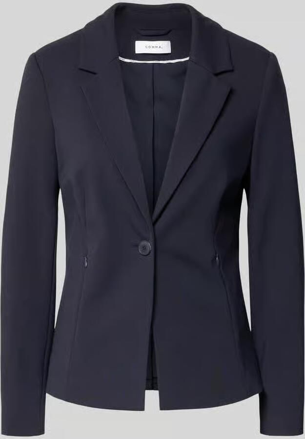Comma Blazer met reverskraag