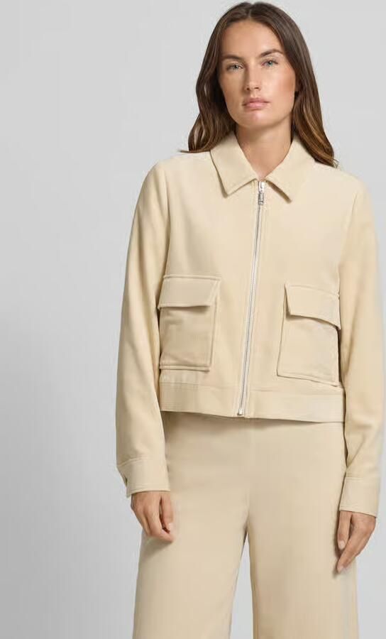 Comma Blazer met ritssluiting en klepzakken - Foto 2