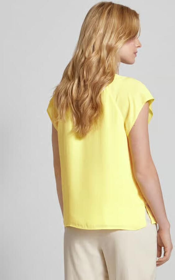 Comma Blouse met kapmouwen