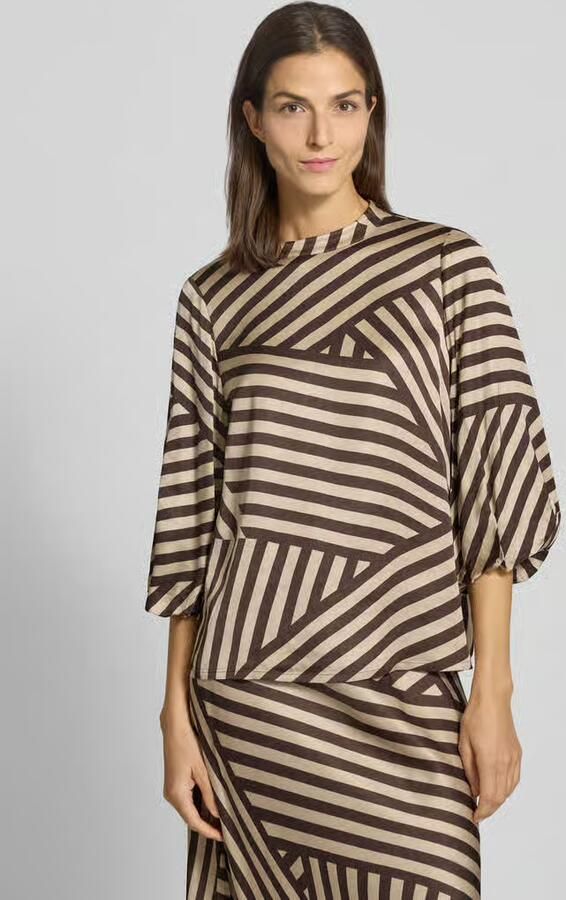 Comma Blouse met ronde hals - Foto 2