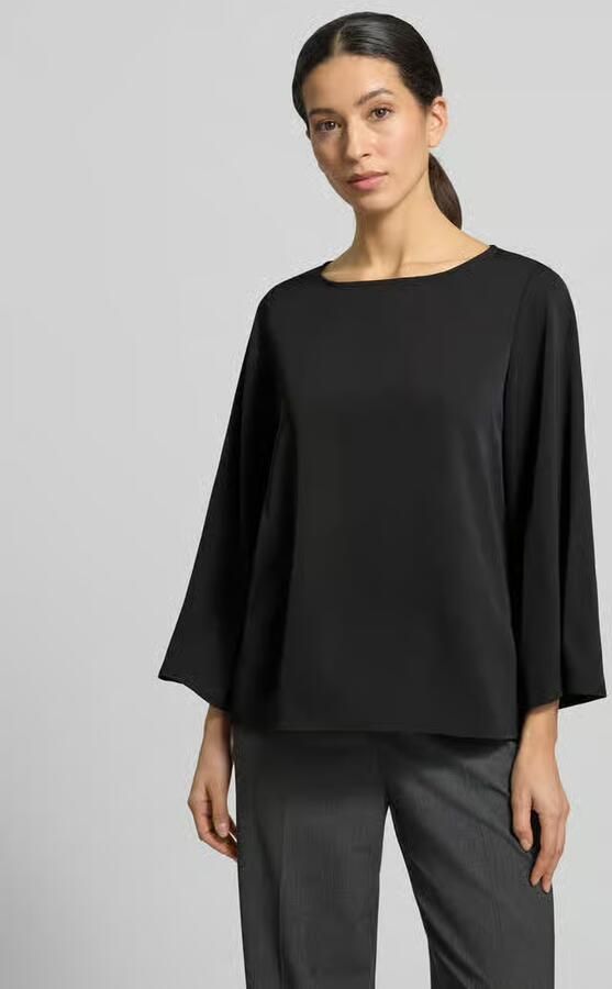 Comma Blousenshirt met ronde hals - Foto 3