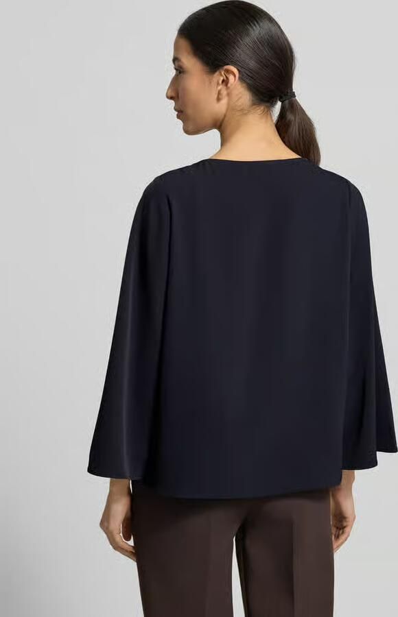 Comma Blousenshirt met ronde hals - Foto 3