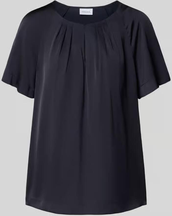 Comma Blouseshirt met druppelvormige hals - Foto 2