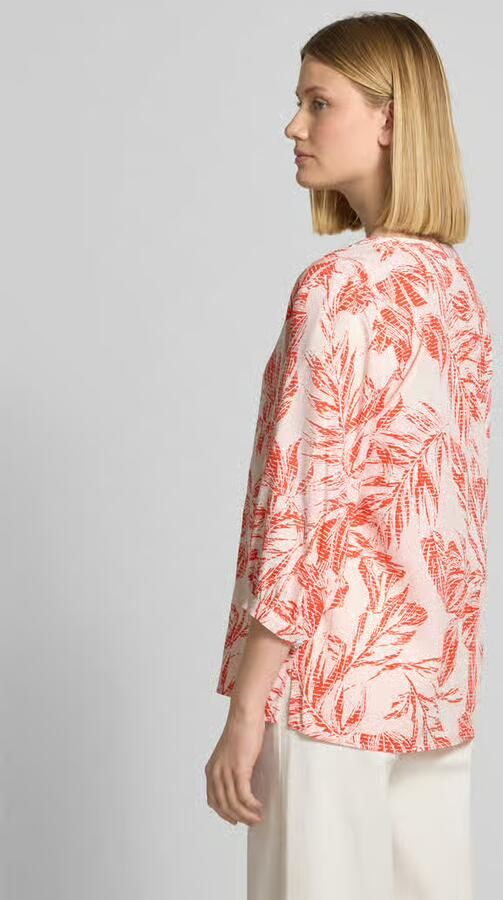 Comma Gedessineerde blouse 3 4 -arm met bloemenpatroon - Foto 6