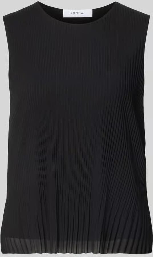 Comma Blousetop met riblook