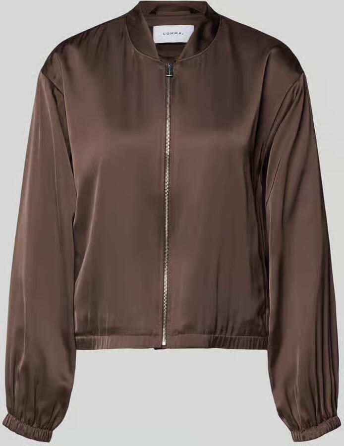 Comma blouson met viscose en ritssluiting - Foto 2