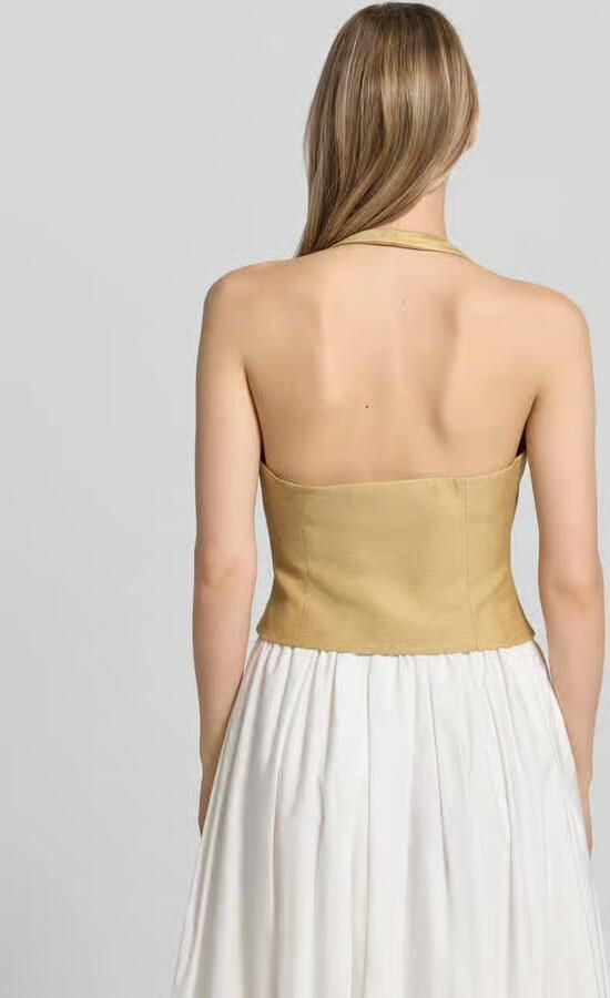 Comma Bodywarmer met halter en V-hals - Foto 3