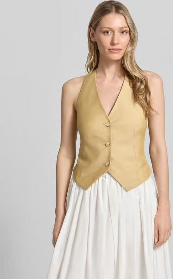 Comma Bodywarmer met halter en V-hals - Foto 2