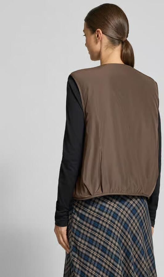 Comma Bodywarmer met ronde hals en klepzakken - Foto 3