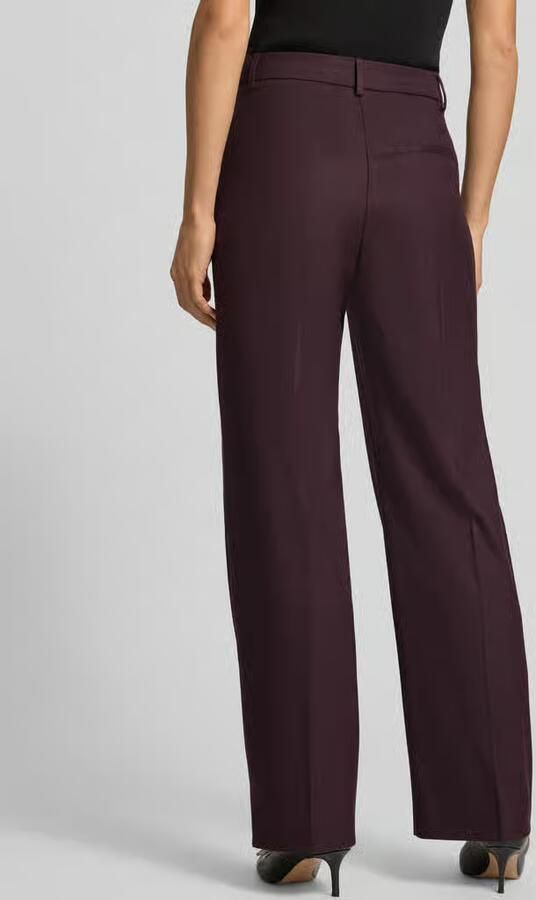 Comma Broek met persplooien en achterzak - Foto 3