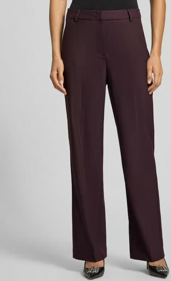Comma Broek met persplooien en achterzak - Foto 2