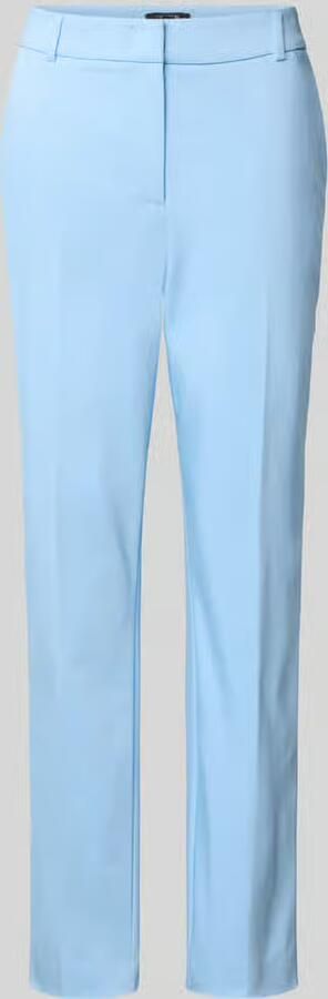 Comma Stoffen broek met bandplooien - Foto 2