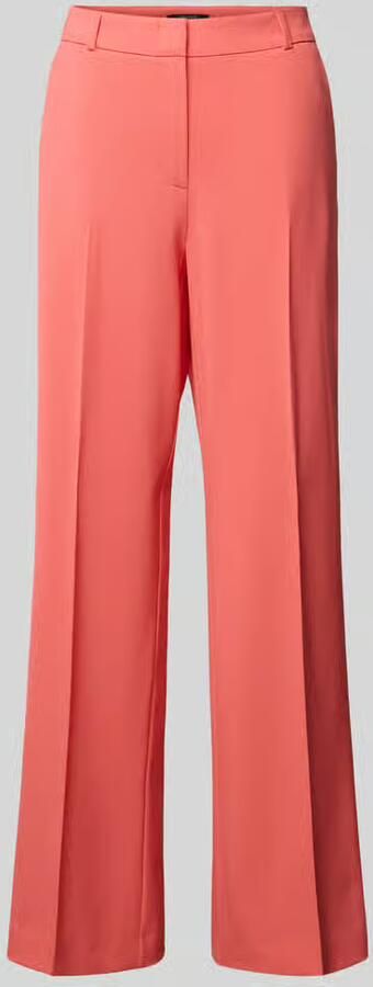 Comma straight regular waist pantalon roze - Foto 5