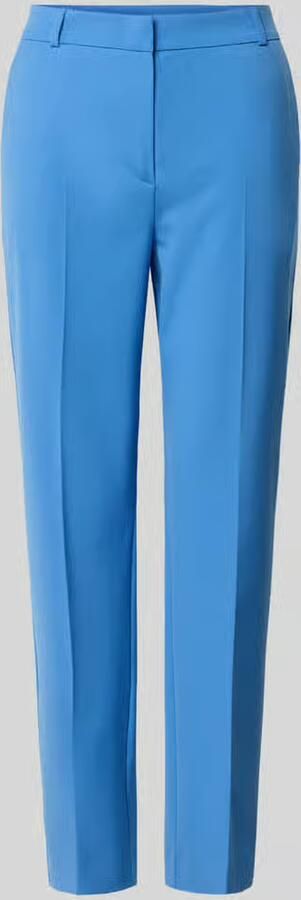 Comma Broek van viscosemix met persplooien - Foto 2