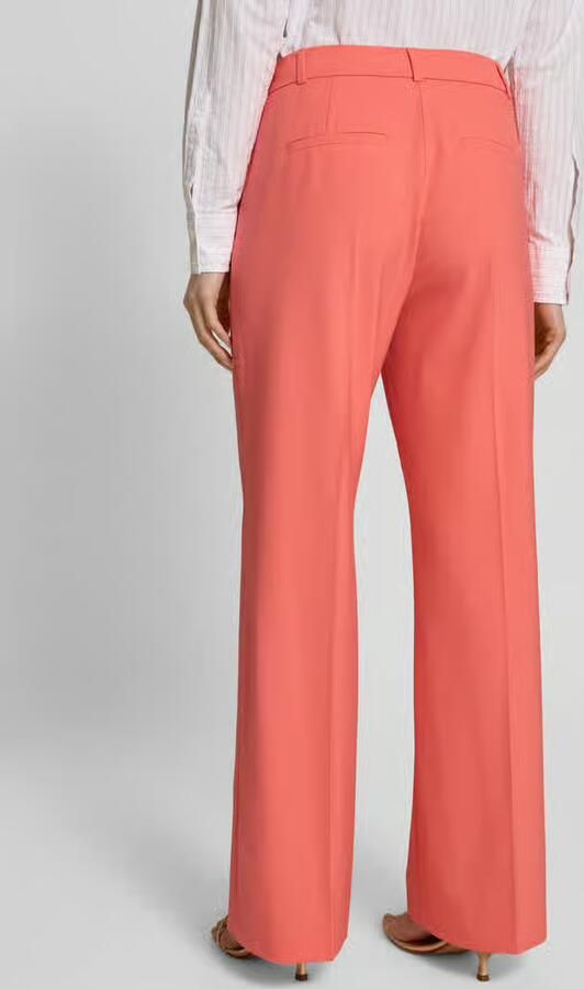 Comma straight regular waist pantalon roze - Foto 6
